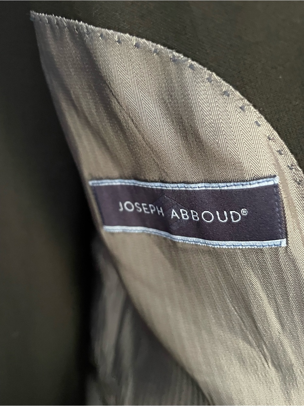 Joseph Abboud Boys Black Two-Piece Formal Suit - Picture 2 of 7